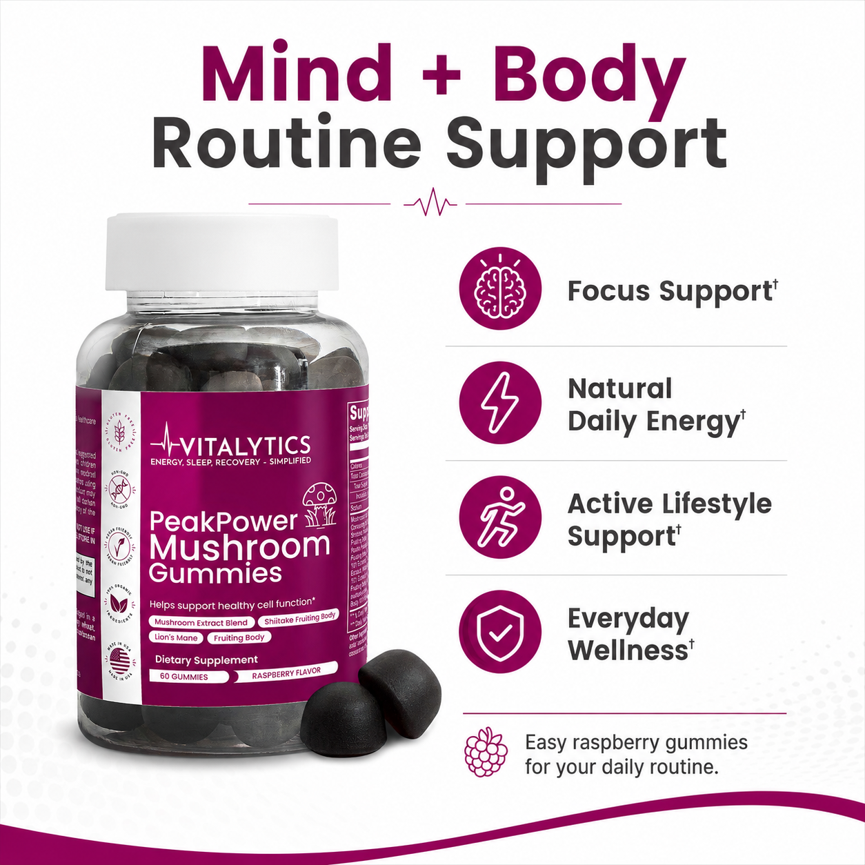 Vitalytics Mushroom Extract Complex