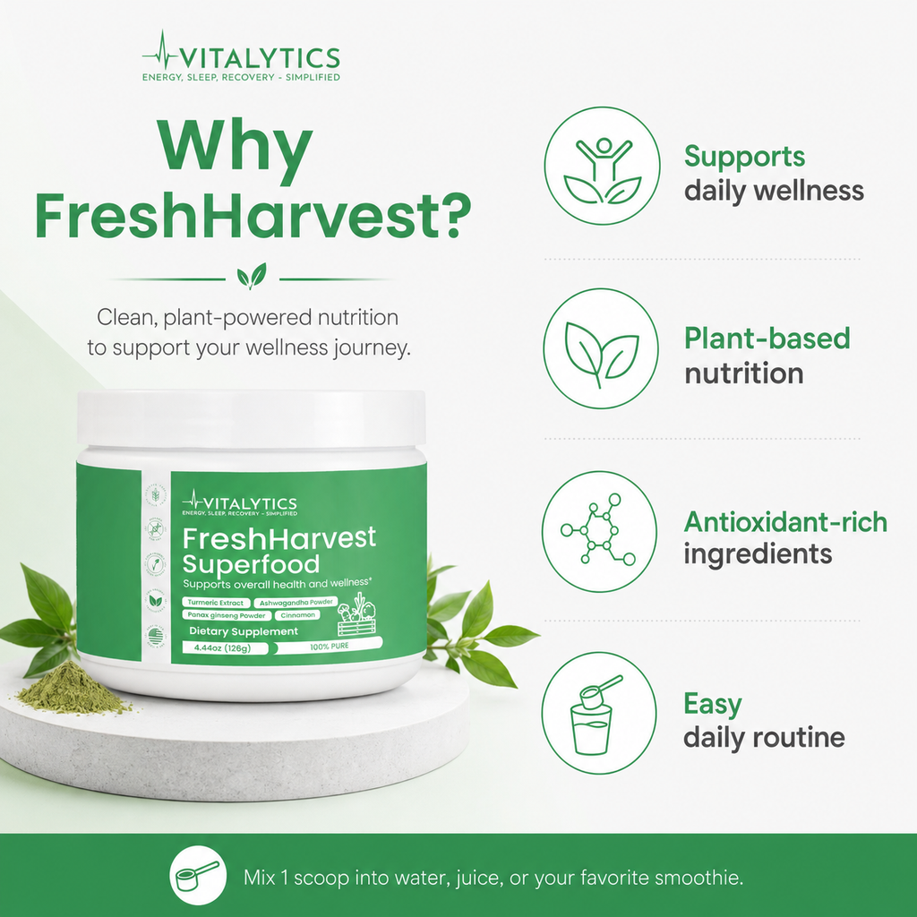 Vitalytics Fresh Harvest Superfood Powder
