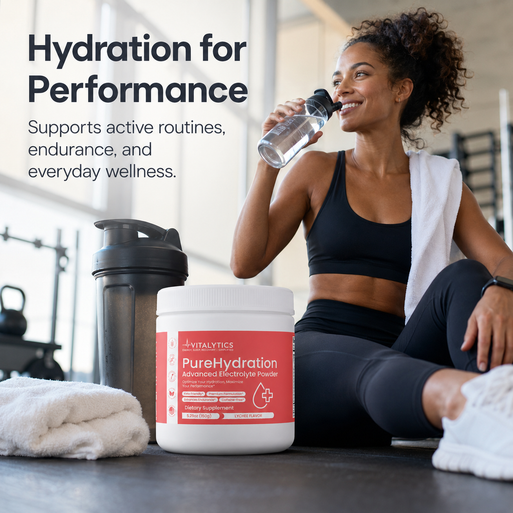 Vitalytics PureHydration Electrolyte Powder