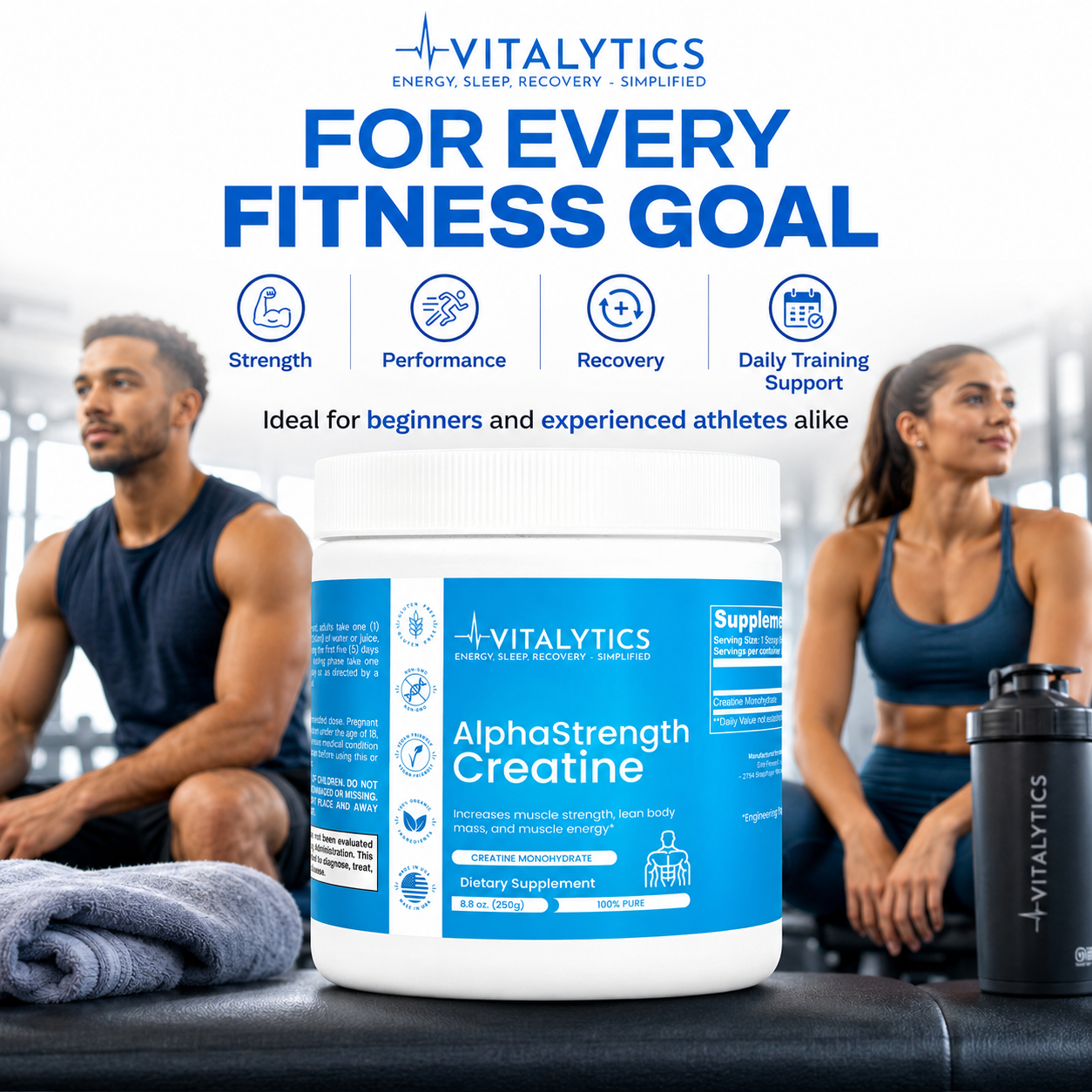 Vitalytics Creatine Monohydrate