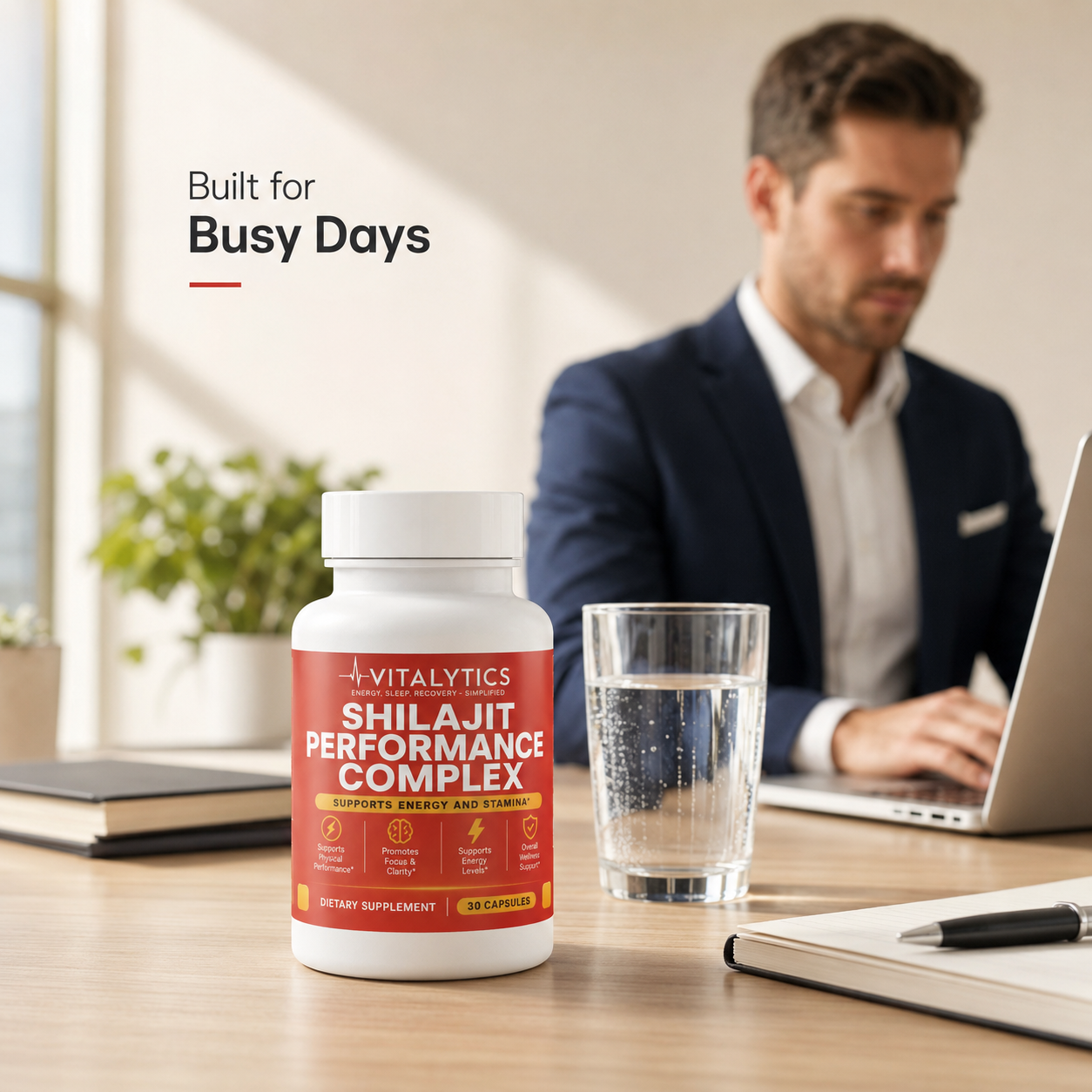 Vitalytics Shilajit Performance Complex