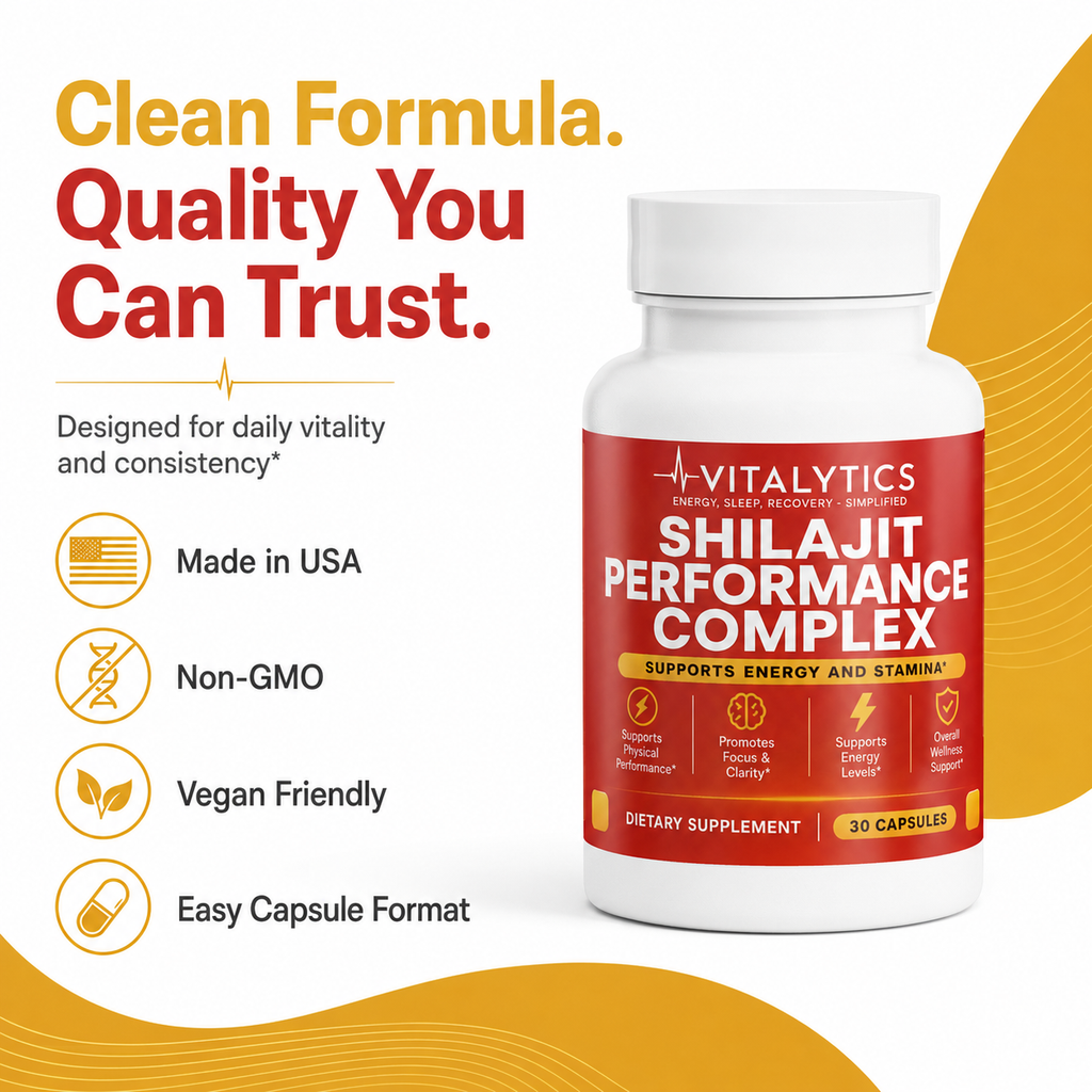 Vitalytics Shilajit Performance Complex