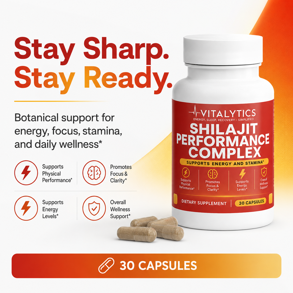Vitalytics Shilajit Performance Complex
