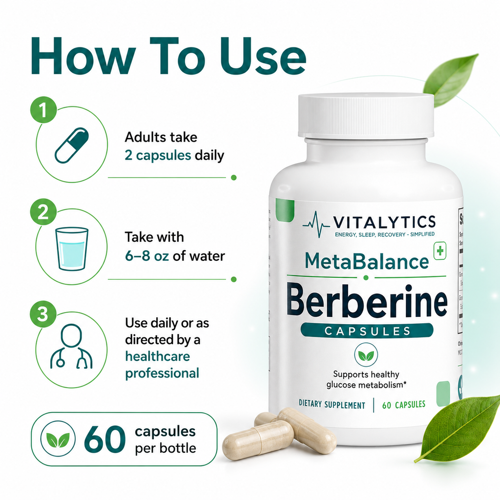 Vitalytics MetaBalance Berberine