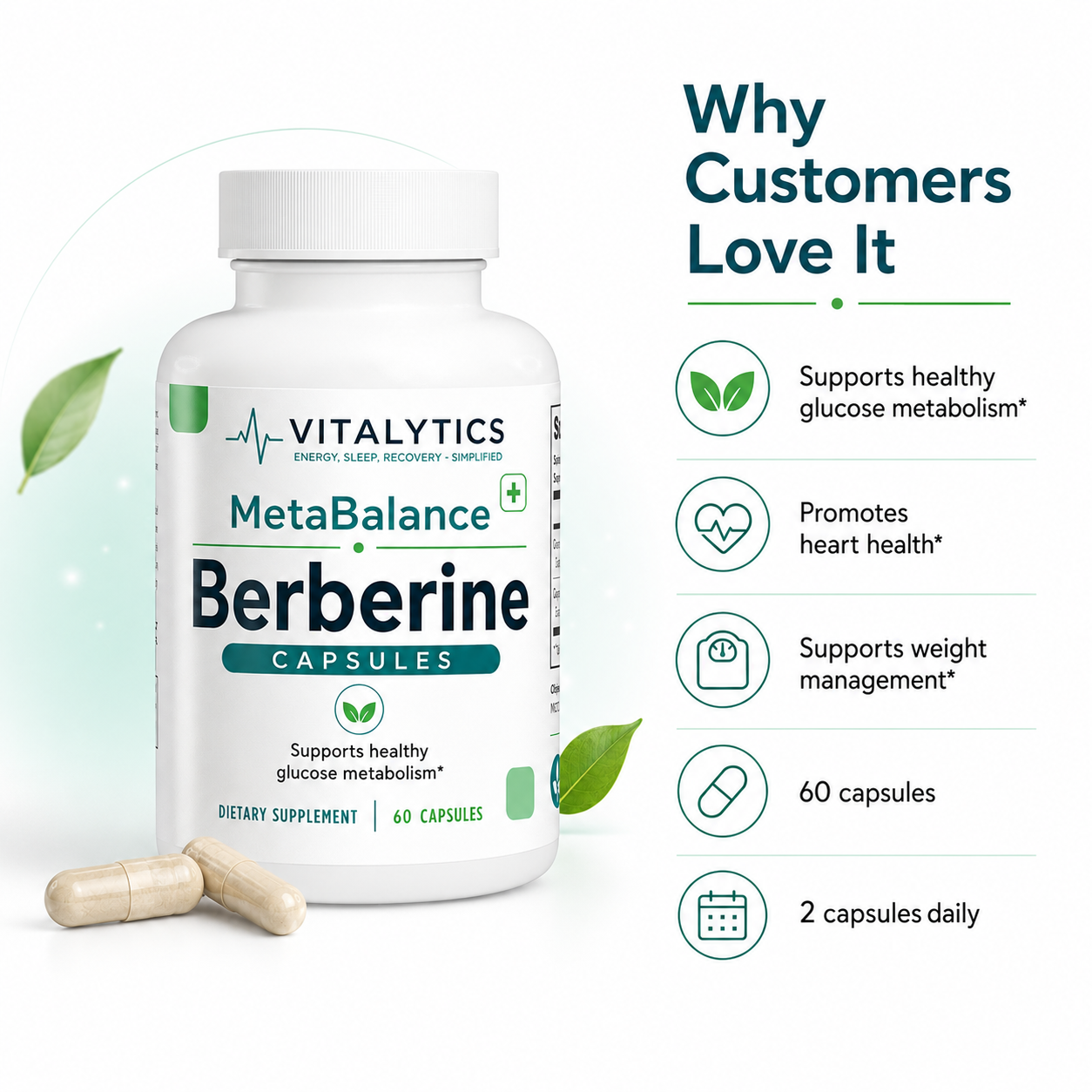 Vitalytics MetaBalance Berberine