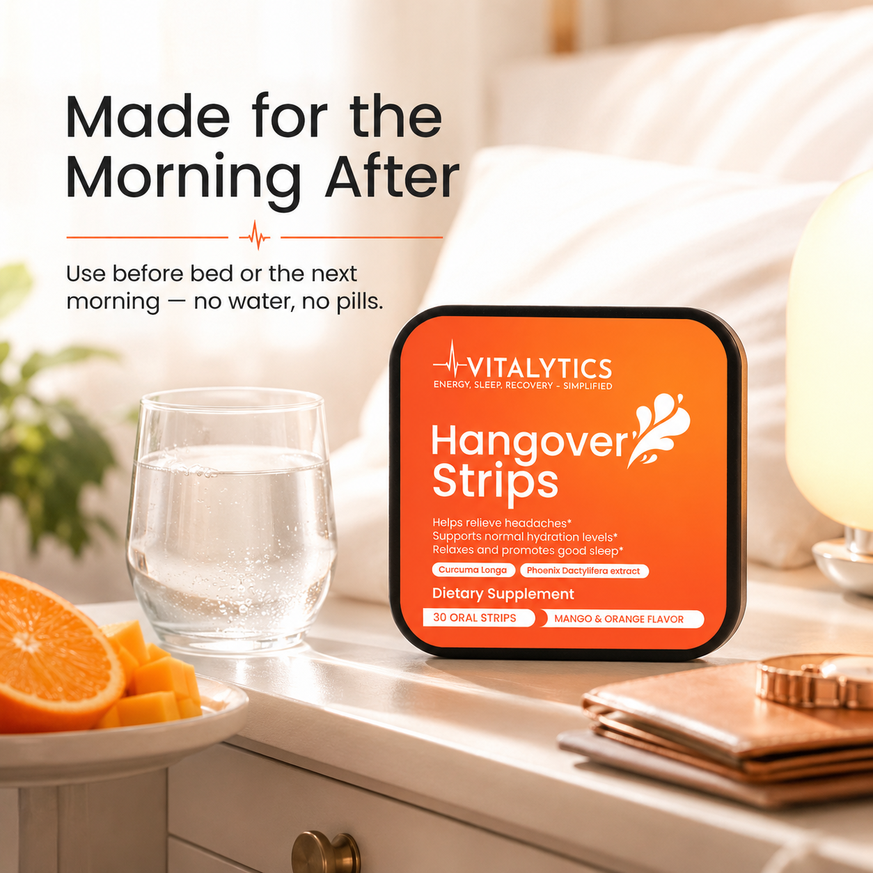 Vitalytics Hangover Strips