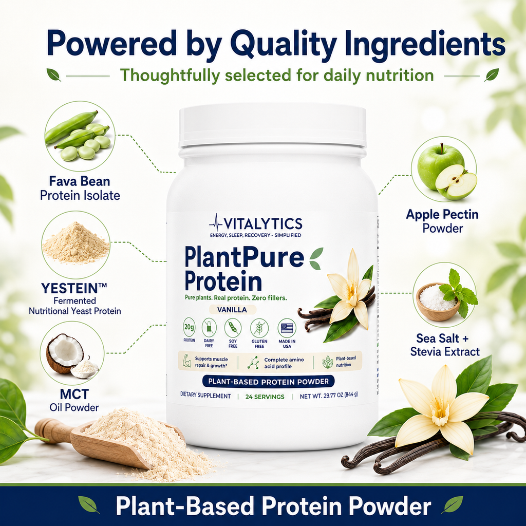 Vitalytics PlantPure Protein (Vanilla)