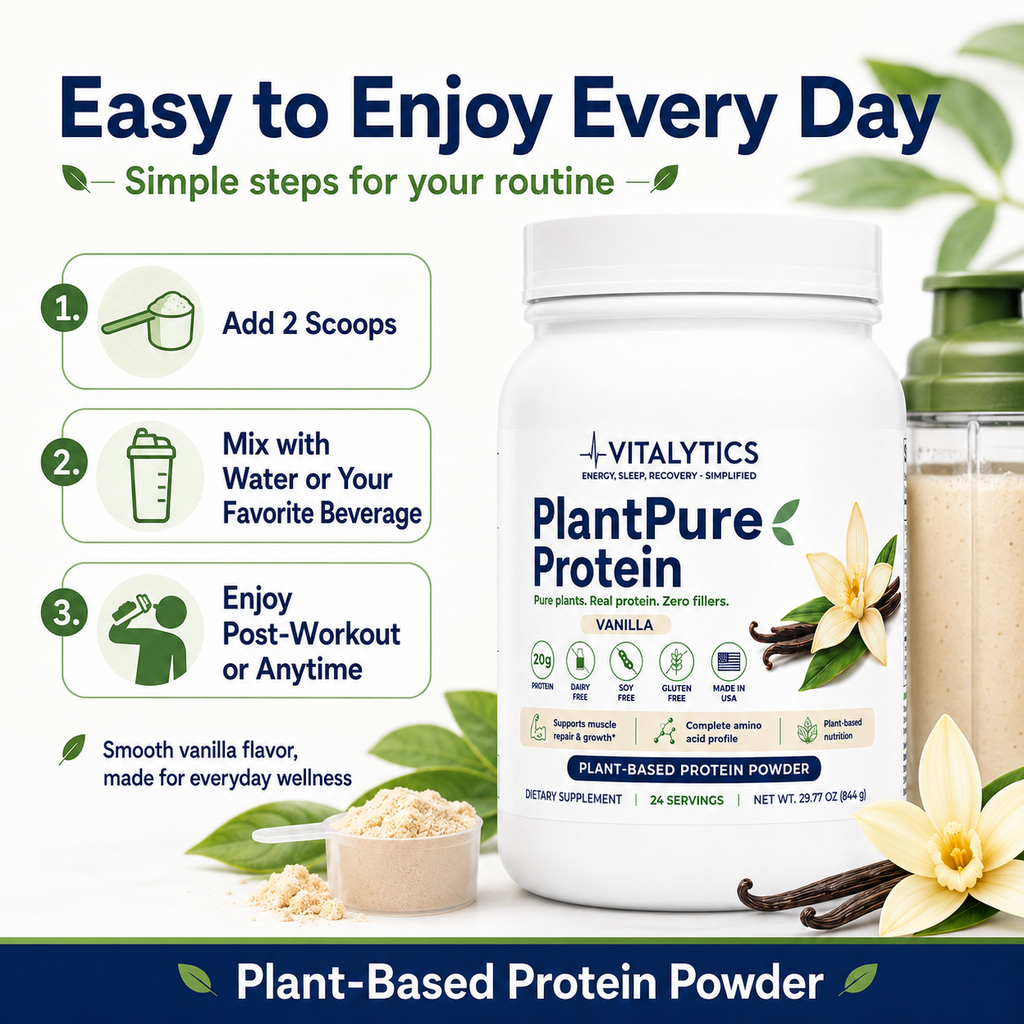 Vitalytics PlantPure Protein (Vanilla)