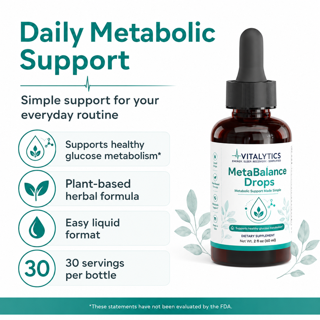 Vitalytics MetaBalance Glucose Support Drops