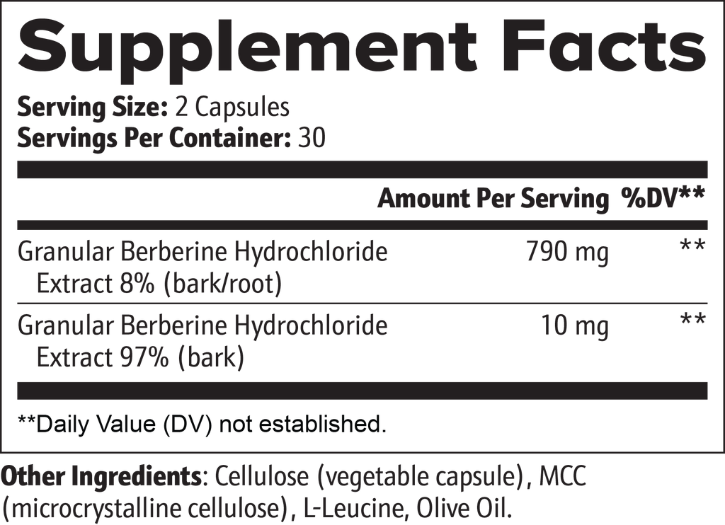 Vitalytics MetaBalance Berberine
