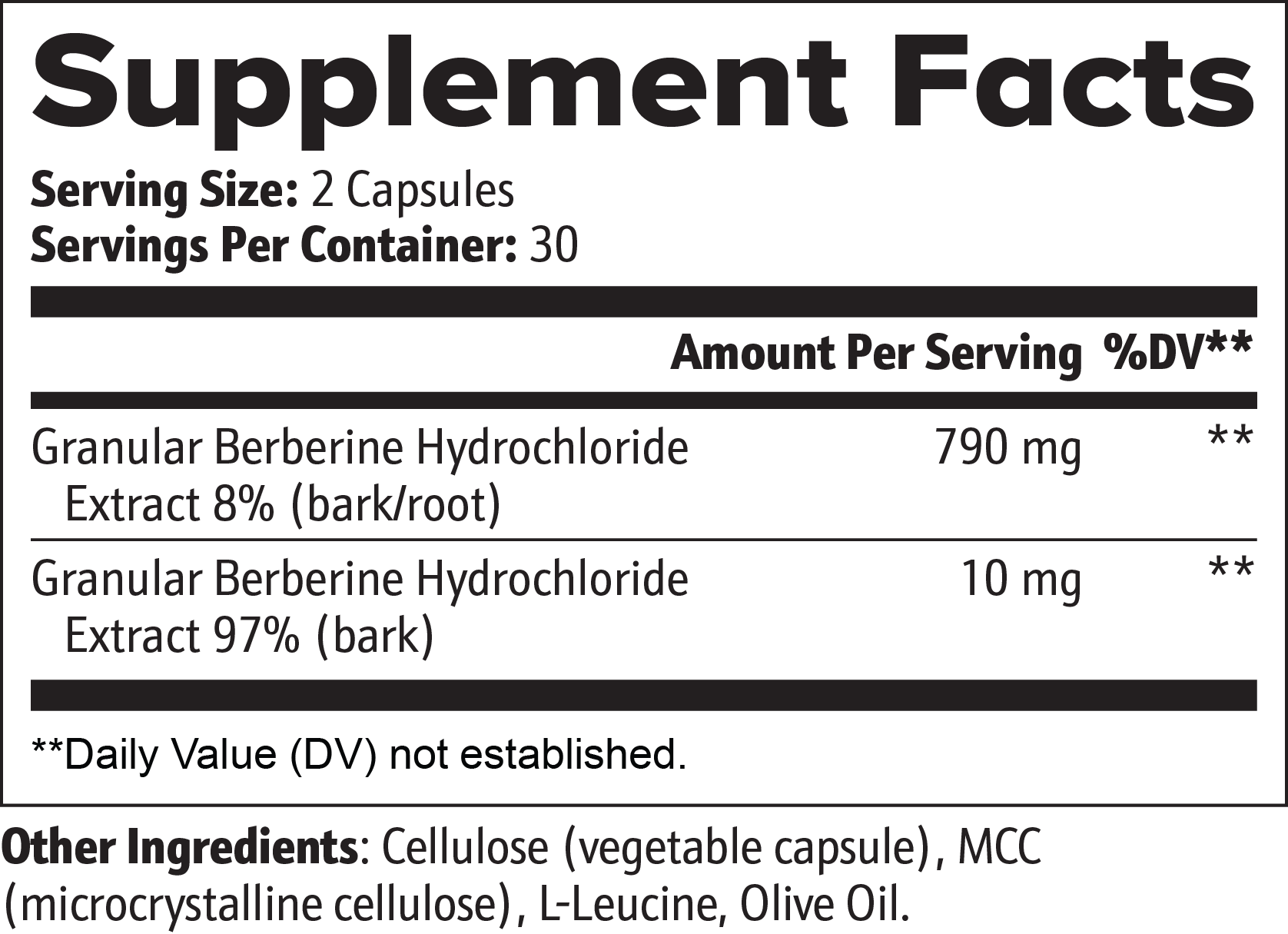 Vitalytics MetaBalance Berberine
